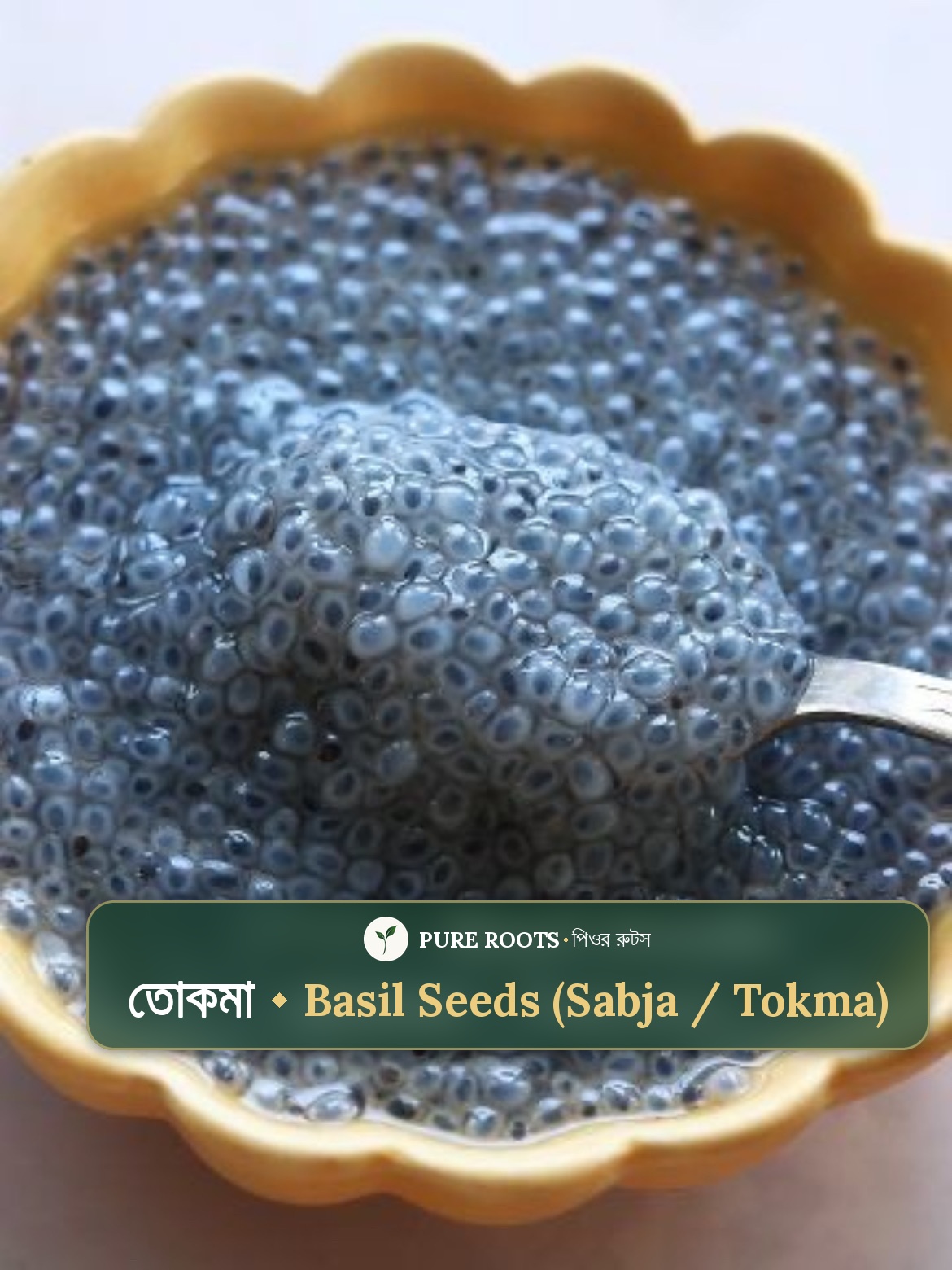 Besil seeds - তুলসী বীজ